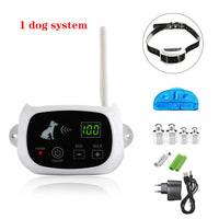 HKM-7179197 Wireless Electronic Pet Fence System with Rechargeable Waterproof Collar and Adjustable Range