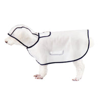 HKM-7179581 Waterproof Transparent Pet Raincoat - Ins Style Polyester Cloak in Multiple Sizes