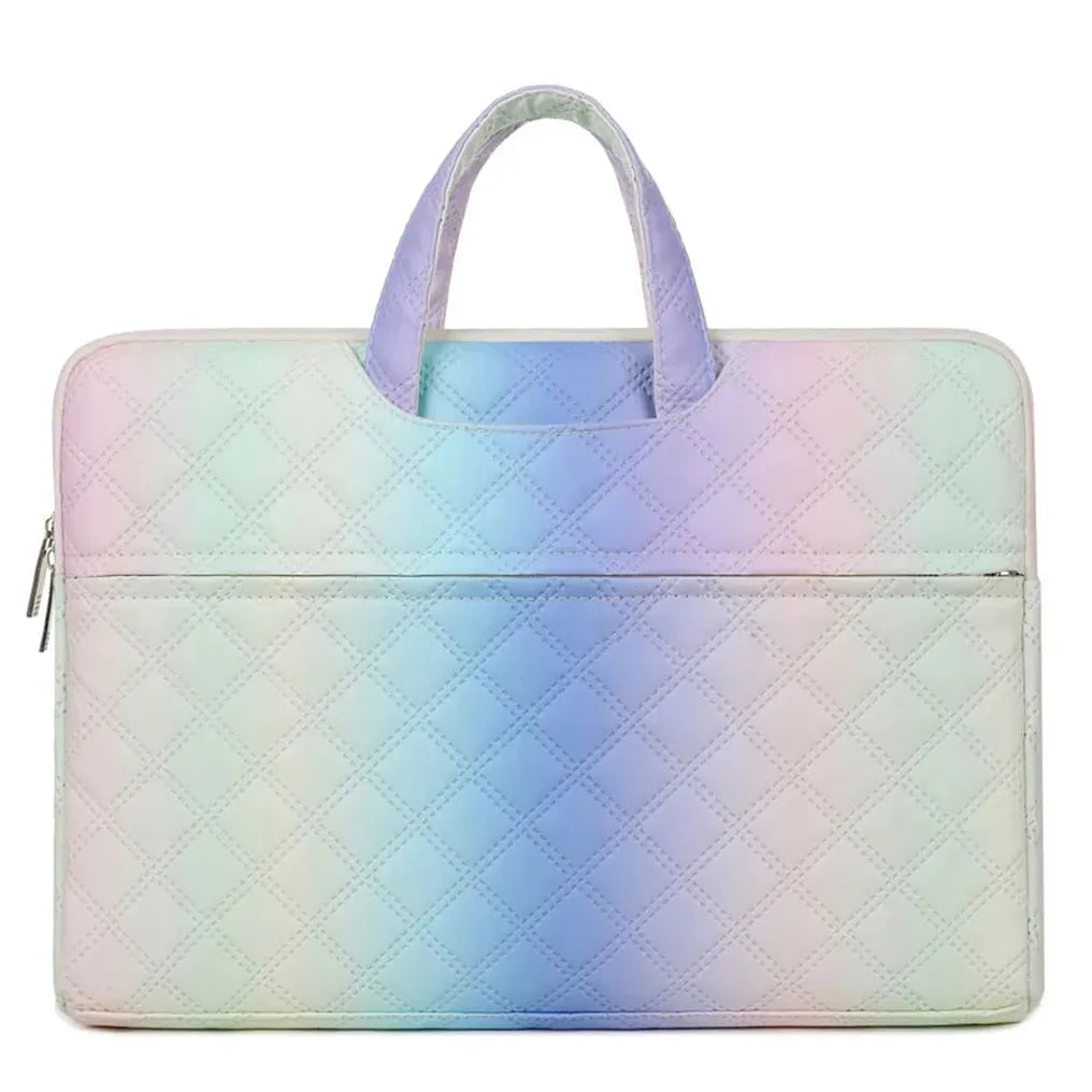 HKM-718099 Customized Waterproof Laptop Business Bag for Men – Colorful Shoulder Briefcase