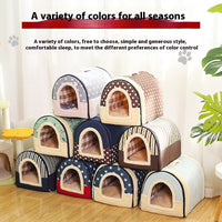 HKM-7181245 Four Seasons Removable and Washable Dog and Cat Nest Bed