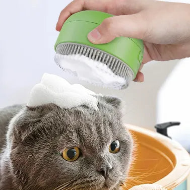 HKM-7182781 Electric Pet Spray Comb with Massage Feature for Cats and Dogs ¨C 30ml Water Tank, Portable and Convenient