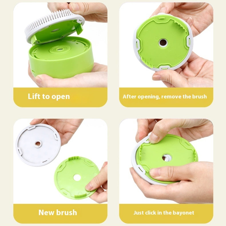 HKM-7182781 Electric Pet Spray Comb with Massage Feature for Cats and Dogs ¨C 30ml Water Tank, Portable and Convenient