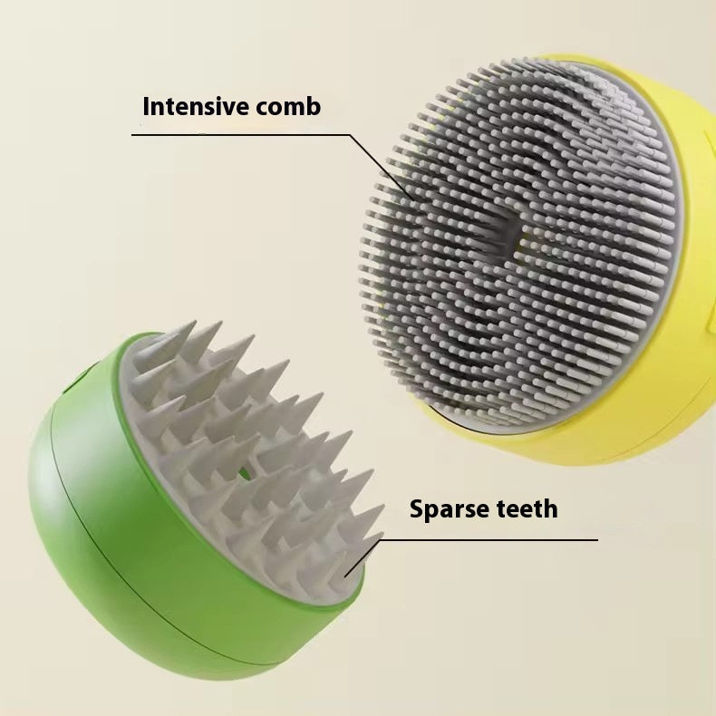 HKM-7182781 Electric Pet Spray Comb with Massage Feature for Cats and Dogs ¨C 30ml Water Tank, Portable and Convenient