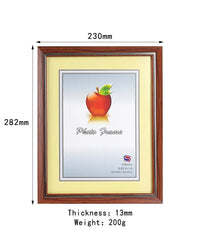 HKM-718419 Polystyrene Photo Frame for 4R, 5R, 6R, 8R, A4, 12x16, 12x18 Pictures - Perfect for Home or Office Display