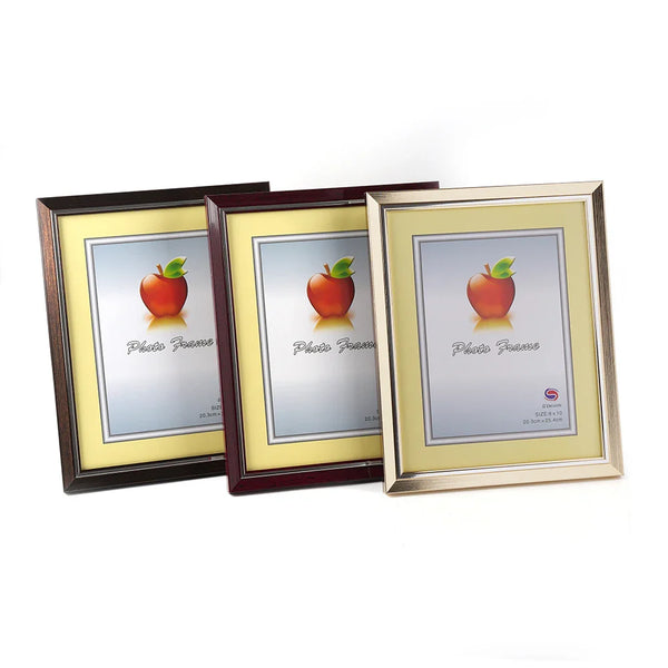 HKM-718419 Polystyrene Photo Frame for 4R, 5R, 6R, 8R, A4, 12x16, 12x18 Pictures - Perfect for Home or Office Display