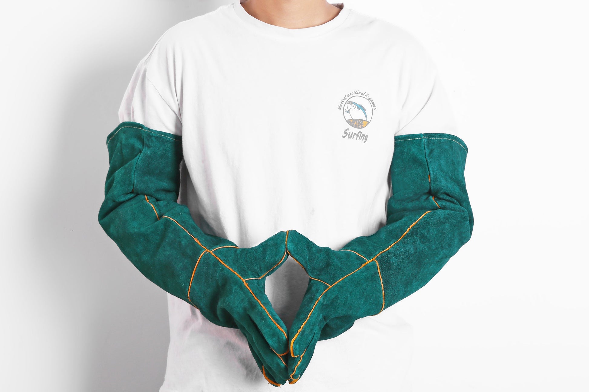 HKM-7184829 Thickened Anti-Bite Gloves - 40cm & 60cm Options, Reinforced Protection for Your Hands