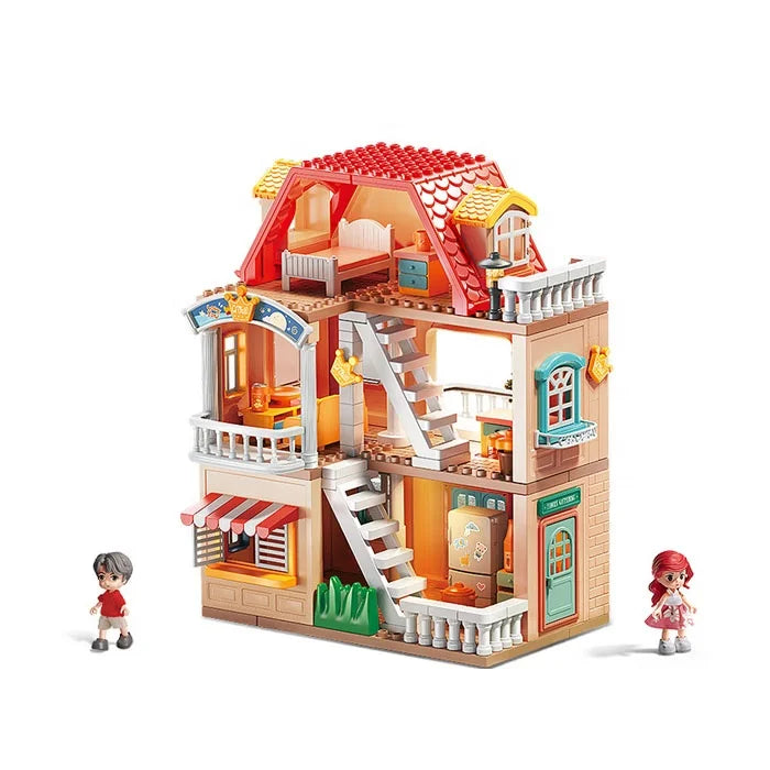 HKM-718675 Children’s DIY Building Block Set – 2021 Eco-Friendly Plastic Construction Toy