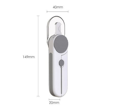 HKM-7188541 LED Luminous Pet Nail Scissors with File and Safety Features