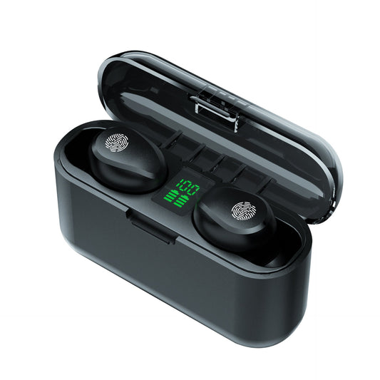 HKM-718867 Waterproof Binaural In-ear Sports Headphones with Noise Reduction and Touch Controls - Multiple Colors Available