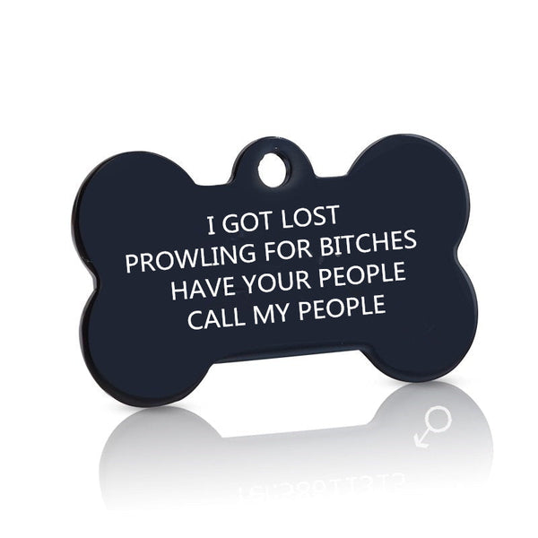 HKM-7188797 Custom Engraved Stainless Steel Pet ID Tags for Dogs and Cats with Collar Accessories