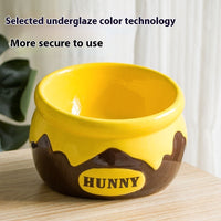HKM-7188925 Elevated Ceramic Cat and Dog Bowl with Antislip Design for Cervical Support