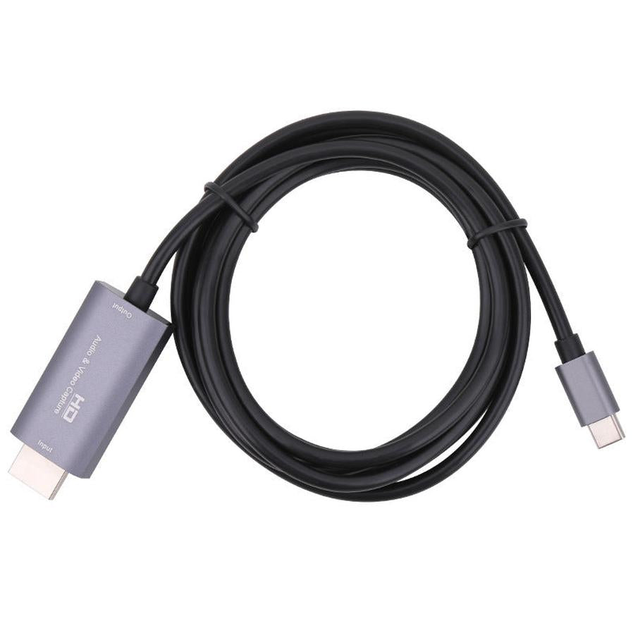 HKM-718931 HDMI Ultra-Clear 4K Input to USB 3.1 Output Capture Card, 1.8m Adapter Cable for Live Broadcasting