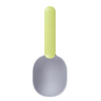 HKM-7190205 Ergonomic Pet Food Scoop with Bag Clip Handle for Accurate Measurement and Easy Feeding