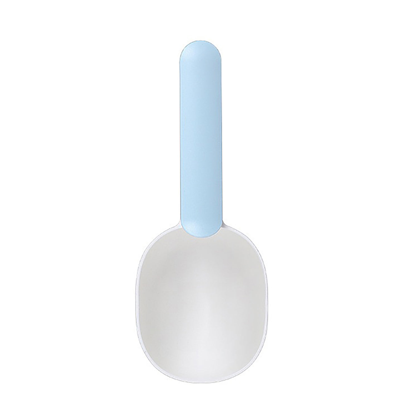 HKM-7190205 Ergonomic Pet Food Scoop with Bag Clip Handle for Accurate Measurement and Easy Feeding