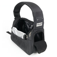 HKM-7194941 Spacious Genuine Leather Cat Backpack for All Seasons in Milky White and Black