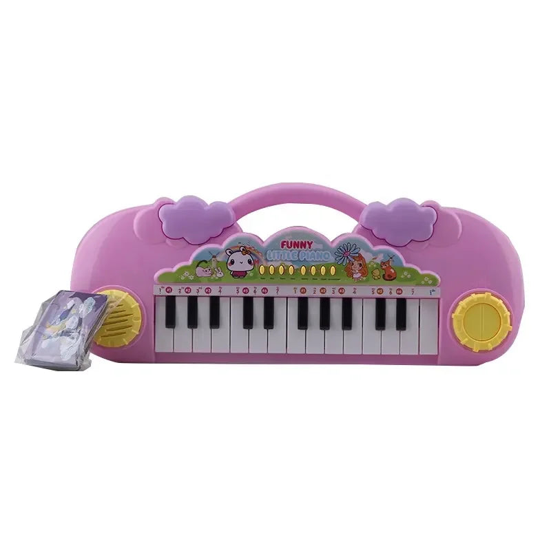 HKM-719507 25-Key Cartoon Electronic Keyboard Toy for Kids - Educational Musical Instrument