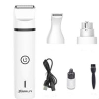 HKM-719635 Pet Shaver with Nail Sharpener, Trimmer, and Foot Hair Blades