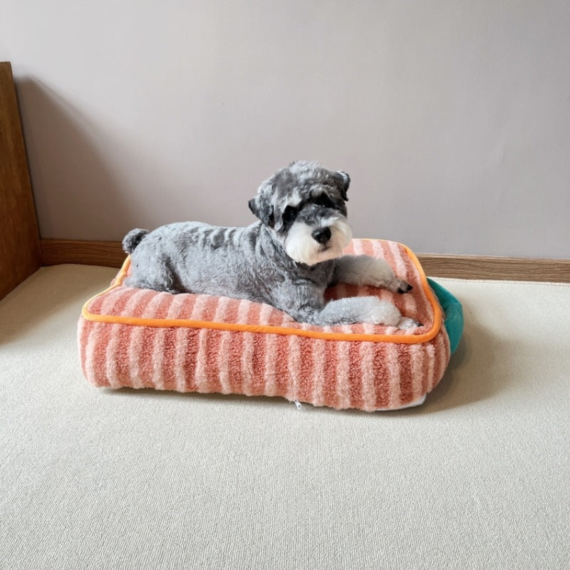 HKM-7196733 Removable and Washable Four Seasons Doghouse in Soft Colors