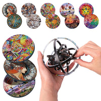 HKM-719699 3D Flip Rotating Puzzle Toy for Kids - Educational Decompression Toy for All Ages