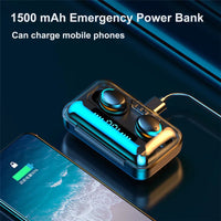 HKM-719699 Waterproof True Wireless Earbuds with Binaural Calling, Model F9-5 TWS Headset