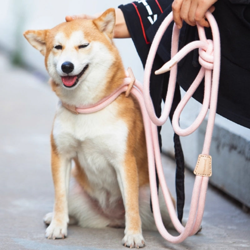 HKM-7198269 Light Green Multi-Functional Anti-Burst Pet Chest Harness with Adjustable 3.8m Leash