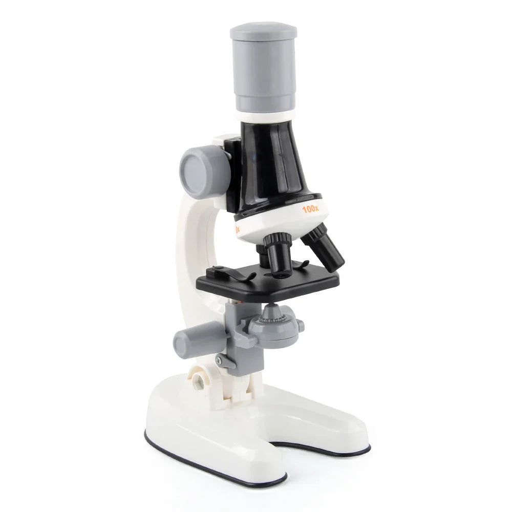 HKM-719827 Portable LED Microscope for Kids, 40X-1200X Magnification, Educational Science Tool for Beginners