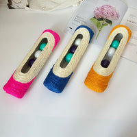 HKM-7199293 Cat Self-Playing Relief Toy with Sisal and Plastic Ball - 28.5cm Long