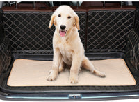 HKM-7200317 Cotton Dog Stool Mat with Non-Slip Backing - Available in Gray and Beige