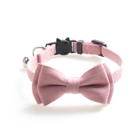 HKM-7200445 Solid Color Cloth Pet Collar, 1.0*28CM, Available in Four Colors
