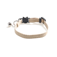 HKM-7200445 Solid Color Cloth Pet Collar, 1.0*28CM, Available in Four Colors