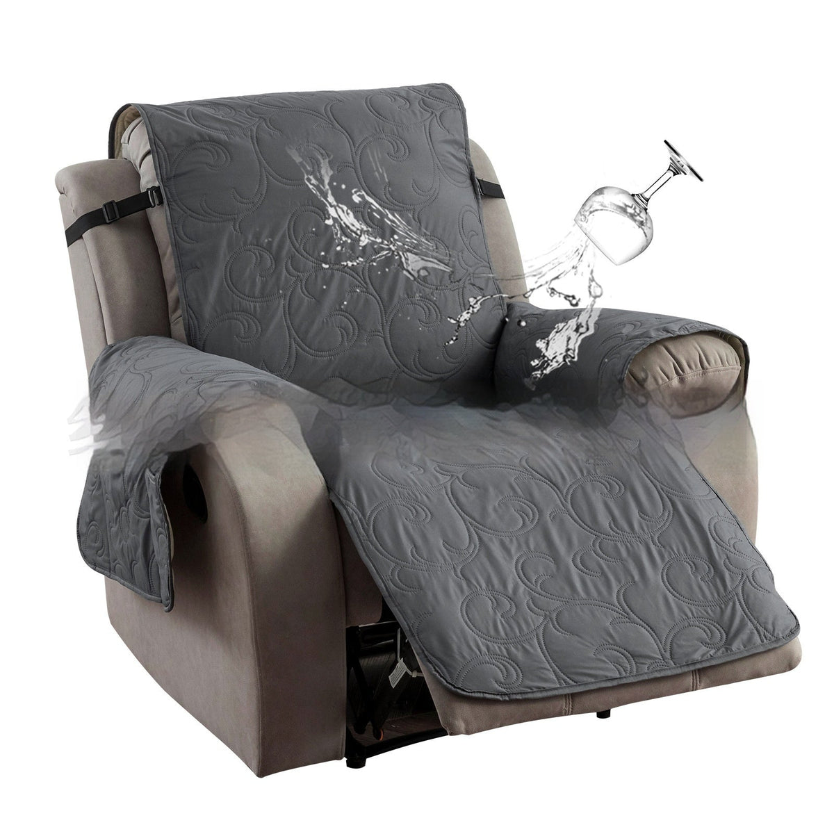 HKM-720083 Multi-Color Non-Slip Polyester Sofa Cushion – Modern Dust Cover in Various Sizes and Shades