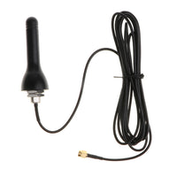 HKM-720083 Outdoor 5dBi Omni-Directional 4G LTE SMA Antenna Signal Booster - Waterproof Design, 1.5m Cable
