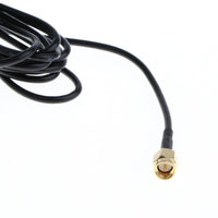 HKM-720083 Outdoor 5dBi Omni-Directional 4G LTE SMA Antenna Signal Booster - Waterproof Design, 1.5m Cable