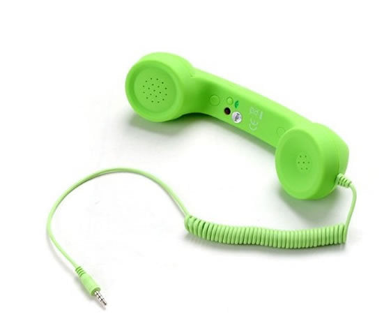 HKM-720083 Retro Frosted Anti-Radiation Handset for Enhanced Mobile Calling Experience