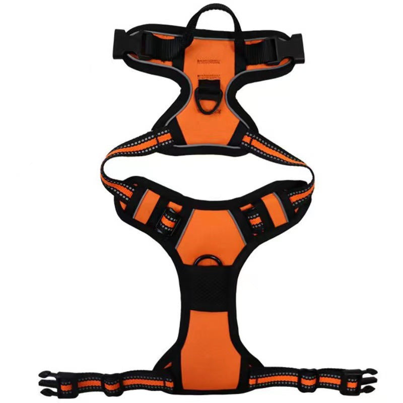 HKM-7201085 Nylon Dog Hand-Holding Rope for Chest and Back – Available in Multiple Colors (1.5m)