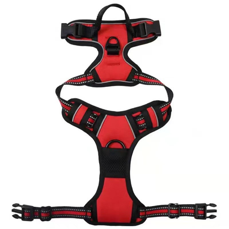HKM-7201085 Nylon Dog Hand-Holding Rope for Chest and Back – Available in Multiple Colors (1.5m)