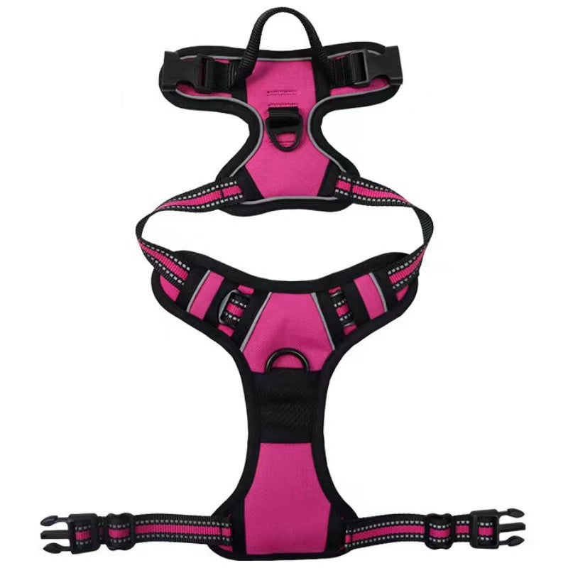HKM-7201085 Nylon Dog Hand-Holding Rope for Chest and Back – Available in Multiple Colors (1.5m)