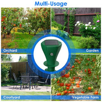 HKM-7203901 Solar Powered Animal Repeller | 8 Pcs Waterproof Stake for Moles, Gophers & Groundhogs
