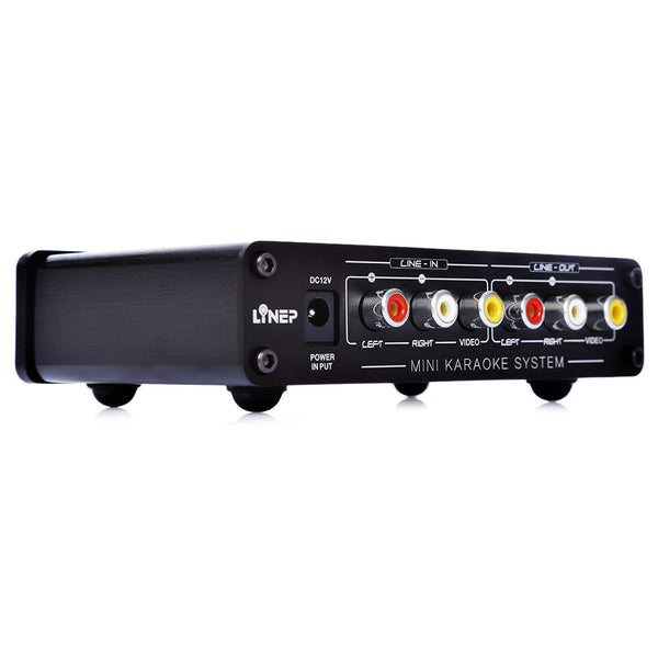 HKM-720403 Dual Microphone Mini Karaoke Mixer with Reverb and Echo Effects