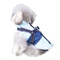 HKM-7204797 Reflective Thickened Dog Chest Vest in Pink, Blue, and Navy - Stylish Casual Fit for All Sizes