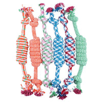 HKM-7205053 Cotton Rope Chew Toy for Small to Medium Dogs - Molar Cleaning and Fun