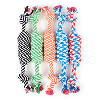 HKM-7205053 Cotton Rope Chew Toy for Small to Medium Dogs - Molar Cleaning and Fun