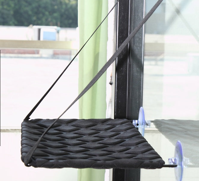 HKM-7205821 Indoor Cat Hammock Window Perch Bed for Cats - Spacious, Durable, and Easy to Clean