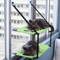 HKM-7205821 Indoor Cat Hammock Window Perch Bed for Cats - Spacious, Durable, and Easy to Clean