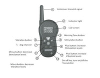HKM-7207485 Remote Control Dog Training Device - Durable Plastic Design for Effective Training