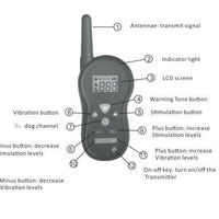 HKM-7207485 Remote Control Dog Training Device - Durable Plastic Design for Effective Training