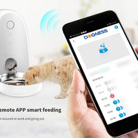 HKM-7207997 2L WiFi Smart Pet Feeder with App Control and Manual Feeding Function
