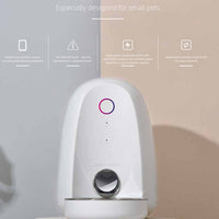 HKM-7207997 2L WiFi Smart Pet Feeder with App Control and Manual Feeding Function