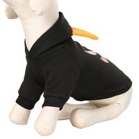 HKM-7208381 Casual Two-Legged Clothing for Pets in Black and Yellow - Sizes S, M, L, XL