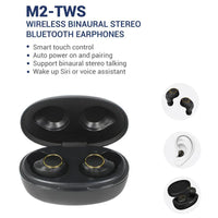 HKM-720851 M2 True Wireless Stereo Earbuds with ENC Noise Cancelling Features